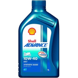 Shell Advance AX7 4T 10W-40